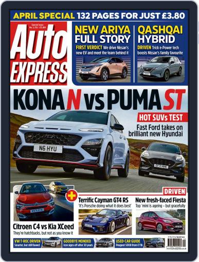 Auto Express March 23rd, 2022 Digital Back Issue Cover