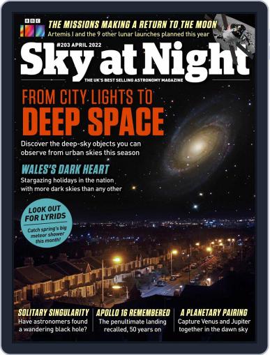 BBC Sky at Night April 1st, 2022 Digital Back Issue Cover