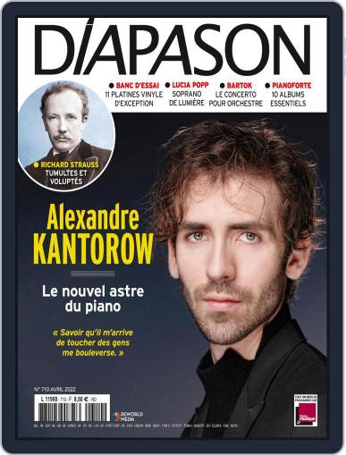 Diapason April 1st, 2022 Digital Back Issue Cover