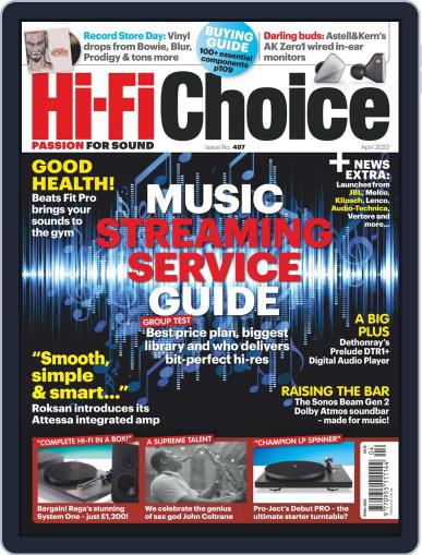 Hi-Fi Choice April 1st, 2022 Digital Back Issue Cover