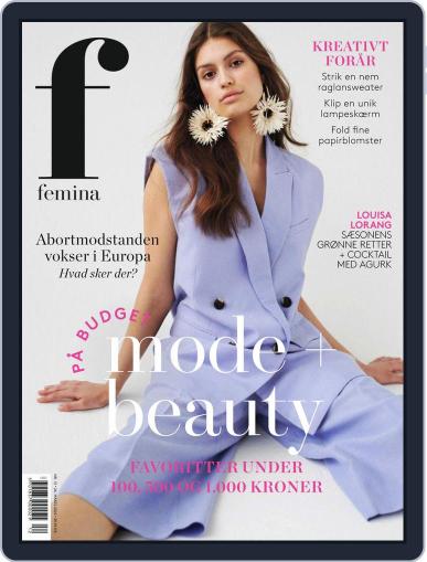 femina Denmark March 24th, 2022 Digital Back Issue Cover