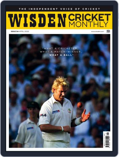 Wisden Cricket Monthly April 1st, 2022 Digital Back Issue Cover