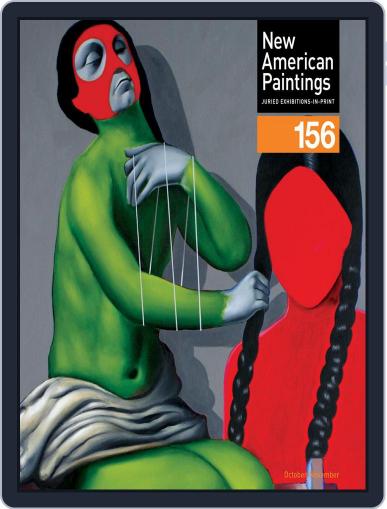 New American Paintings October 1st, 2021 Digital Back Issue Cover