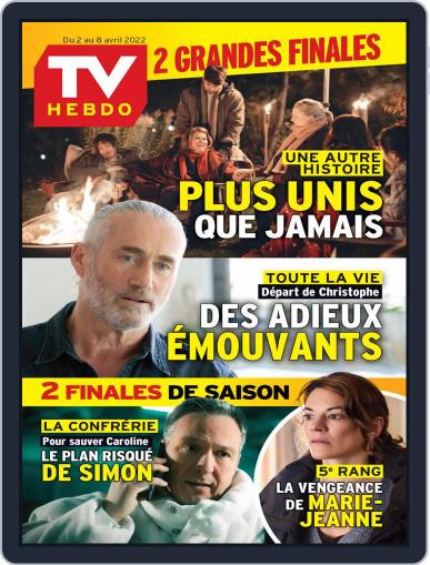 Tv Hebdo April 2nd, 2022 Digital Back Issue Cover