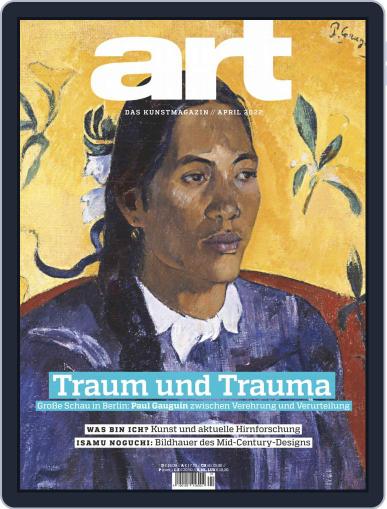art Magazin April 1st, 2022 Digital Back Issue Cover
