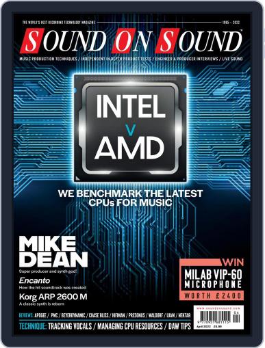 Sound On Sound UK April 1st, 2022 Digital Back Issue Cover