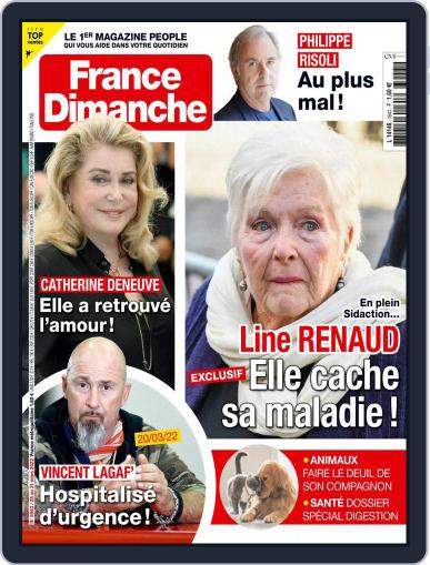 France Dimanche March 25th, 2022 Digital Back Issue Cover