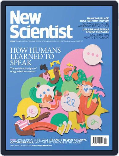 New Scientist Australian Edition March 26th, 2022 Digital Back Issue Cover