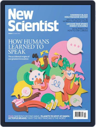New Scientist International Edition March 26th, 2022 Digital Back Issue Cover