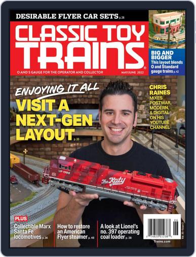 Classic Toy Trains May 1st, 2022 Digital Back Issue Cover