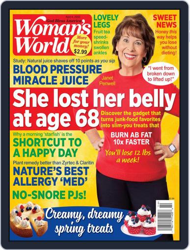 Woman's World April 4th, 2022 Digital Back Issue Cover
