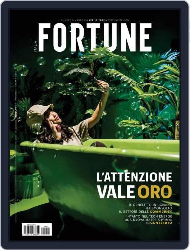 Fortune Italia April 1st, 2022 Digital Back Issue Cover
