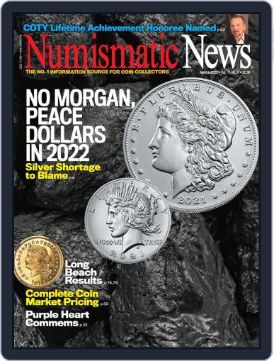 Numismatic News April 5th, 2022 Digital Back Issue Cover