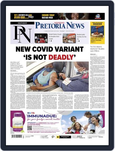 Pretoria News Weekend March 26th, 2022 Digital Back Issue Cover