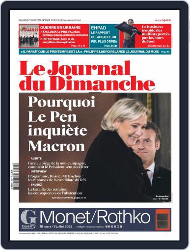 Le Journal du dimanche March 27th, 2022 Digital Back Issue Cover