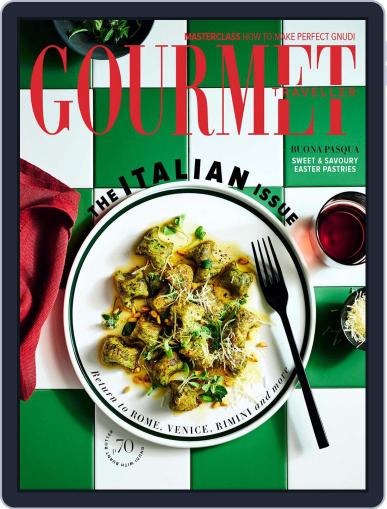 Gourmet Traveller April 1st, 2022 Digital Back Issue Cover