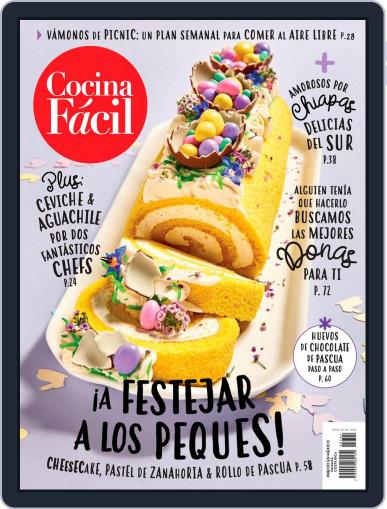Cocina Fácil April 1st, 2022 Digital Back Issue Cover