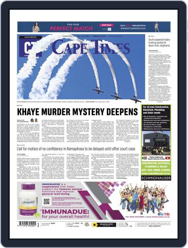 Cape Times March 28th, 2022 Digital Back Issue Cover