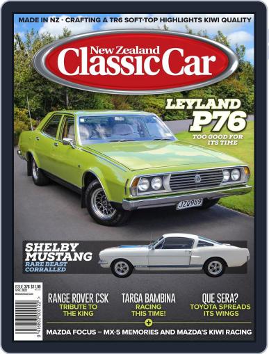 NZ Classic Car April 1st, 2022 Digital Back Issue Cover
