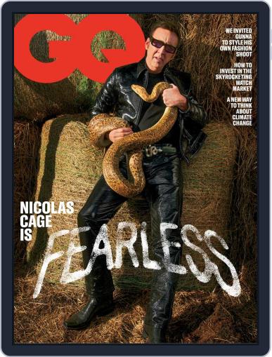 GQ April 1st, 2022 Digital Back Issue Cover