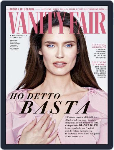 Vanity Fair Italia April 6th, 2022 Digital Back Issue Cover
