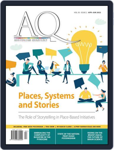 AQ: Australian Quarterly April 1st, 2022 Digital Back Issue Cover
