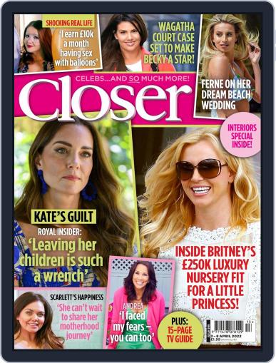 Closer April 2nd, 2022 Digital Back Issue Cover
