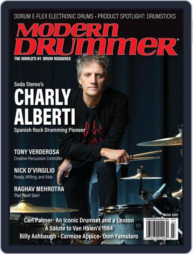 Modern Drummer March 1st, 2022 Digital Back Issue Cover