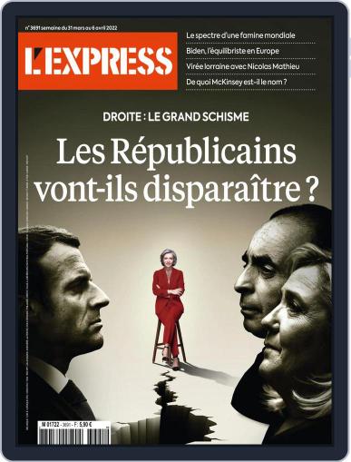 L'express March 31st, 2022 Digital Back Issue Cover