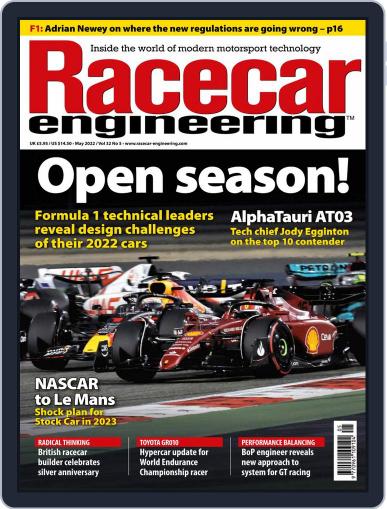 Racecar Engineering May 1st, 2022 Digital Back Issue Cover