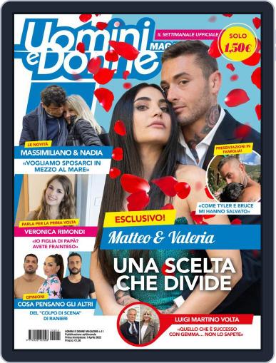 Uomini e Donne April 1st, 2022 Digital Back Issue Cover