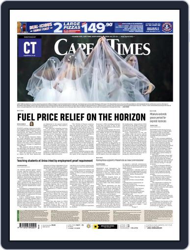 Cape Times April 1st, 2022 Digital Back Issue Cover