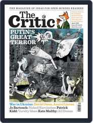 The Critic (Digital) Subscription                    April 1st, 2022 Issue