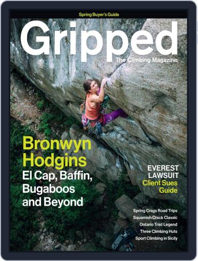 Gripped: The Climbing April 1st, 2022 Digital Back Issue Cover