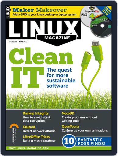 Linux May 1st, 2022 Digital Back Issue Cover