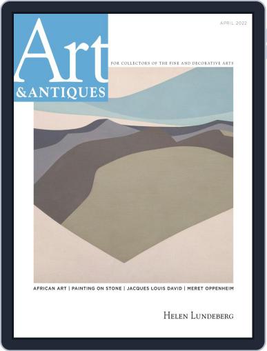 Art & Antiques April 1st, 2022 Digital Back Issue Cover