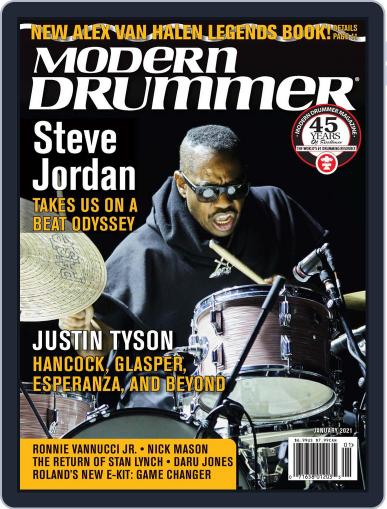 Modern Drummer January 1st, 2021 Digital Back Issue Cover