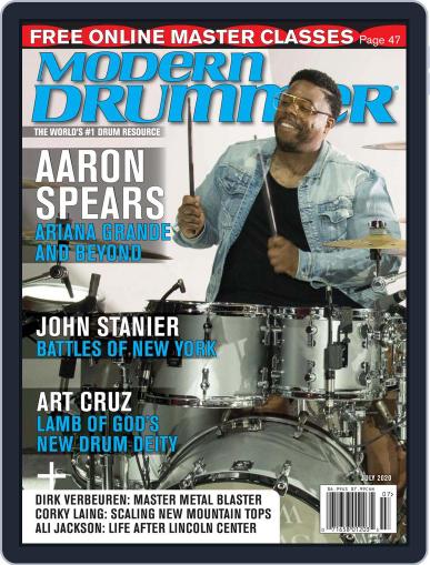 Modern Drummer July 1st, 2020 Digital Back Issue Cover