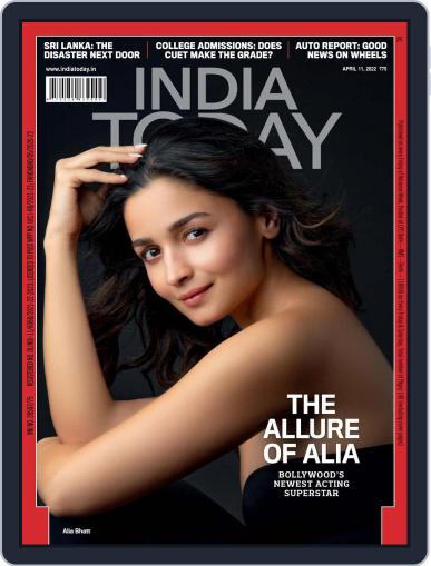 India Today April 11th, 2022 Digital Back Issue Cover