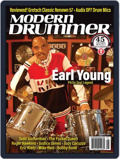Modern Drummer August 1st, 2021 Digital Back Issue Cover
