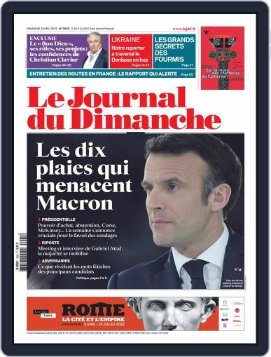 Le Journal du dimanche April 3rd, 2022 Digital Back Issue Cover