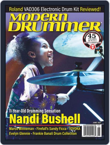 Modern Drummer May 1st, 2021 Digital Back Issue Cover