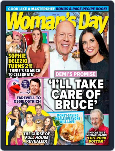 Woman's Day Australia April 11th, 2022 Digital Back Issue Cover