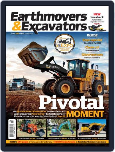 Earthmovers & Excavators April 4th, 2022 Digital Back Issue Cover