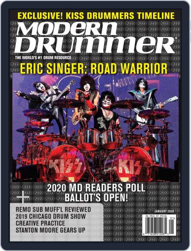 Modern Drummer January 1st, 2020 Digital Back Issue Cover