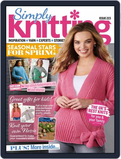 Simply Knitting May 1st, 2022 Digital Back Issue Cover