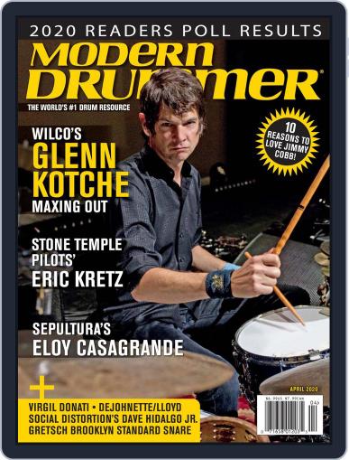Modern Drummer April 1st, 2020 Digital Back Issue Cover