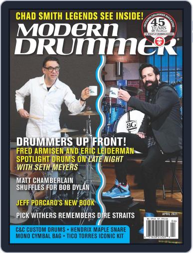 Modern Drummer April 1st, 2021 Digital Back Issue Cover