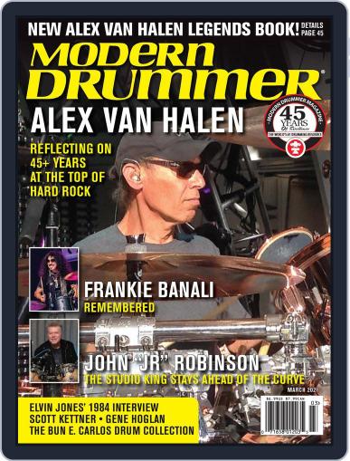 Modern Drummer March 1st, 2021 Digital Back Issue Cover