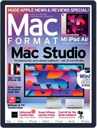 MacFormat May 1st, 2022 Digital Back Issue Cover